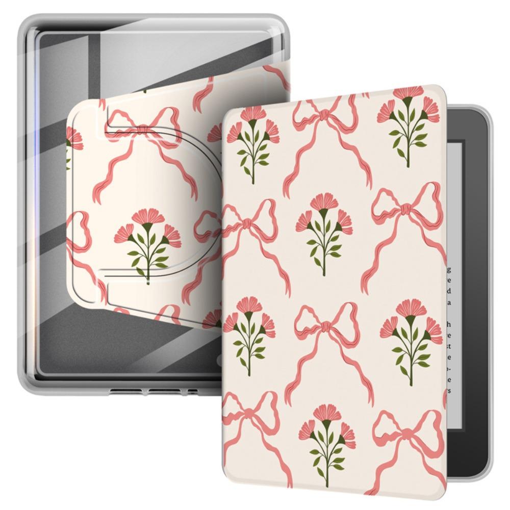 Чехол для электронной книги с функцией автоматического включения/выключения, регулируемая акриловая подставка-обложка, различные узоры для Kindle Paperwhite 5 (11-е поколение 2025) 6,8 дюйма