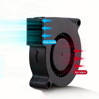 75 мм USB вентилятор охлаждения турбонагнетатель бесщеточный 3D принтер 5015 7515 7525 7530 для экструдера DC охладитель инвертор питания воздушный насос ПК ЦП