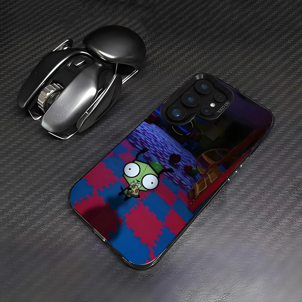 Мультяшный чехол для телефона I-Invader Zim для Samsung A25 A33 5G A54 A36 A35 A56 A52 A14 Ударопрочный цветной чехол