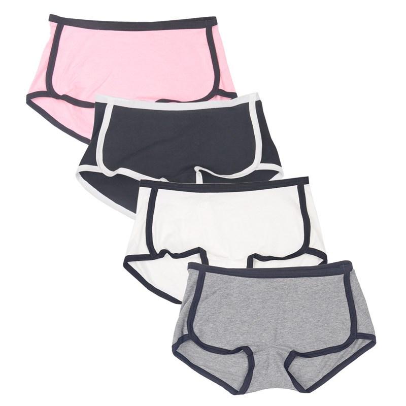 Women's Pure Cotton Sport Boxer Briefs - Hip-Lifting, Breathable, Sexy.