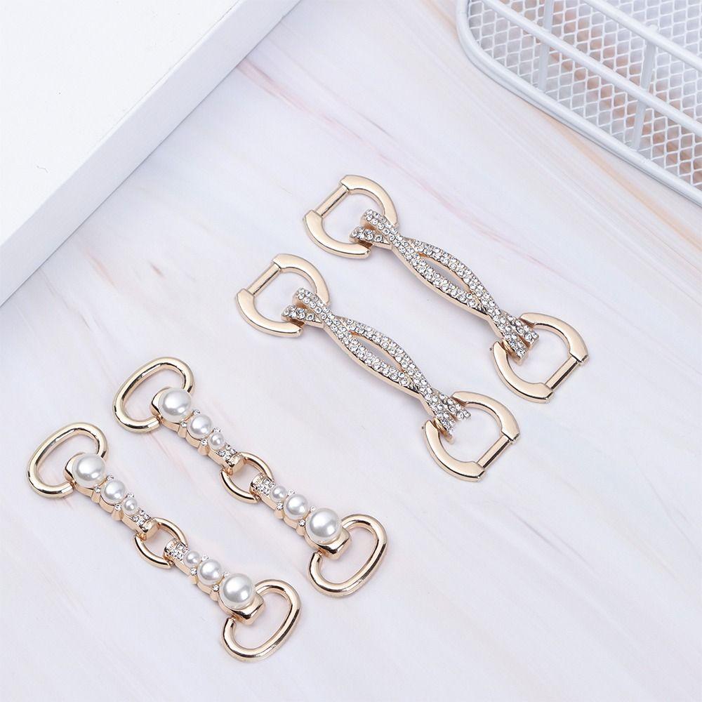 Аксессуары для одежды, пряжка для ремня, пряжка для обуви, сумка для обуви «сделай сам», металлические пряжки, металлическая цепочка для обуви