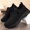 Fashion Men Running Walking Knit Shoe Casual Sneakers Breathable Sports Running Athletic Gym Lightweight Outdoor Comfortable Male Shoes