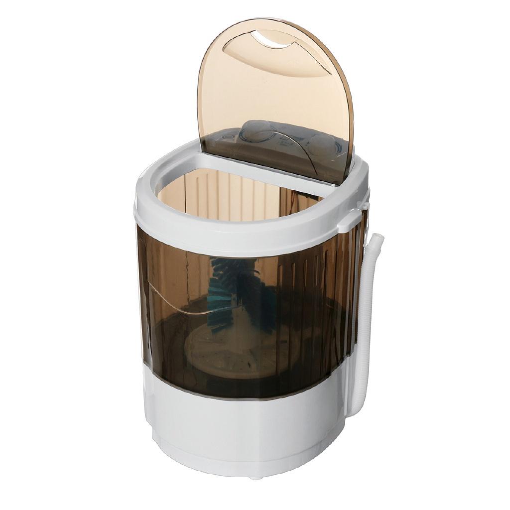 Портативная стиральная машина для обуви 260 Вт Бытовая однотрубная стиральная и сушильная машина 35x34x53 см