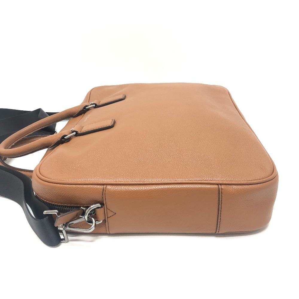 Michael Kors Сумка с логотипом 2WAY Портфель Сумка для документов Деловая сумка Кожаная Коричневая