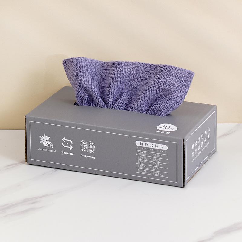 Super Soft Microfiber Cleaning Cloths - Highly Absorbent Reusable Dish Towels Quick-Dry Pull-out Dish Multipurpose Kitchen Towels