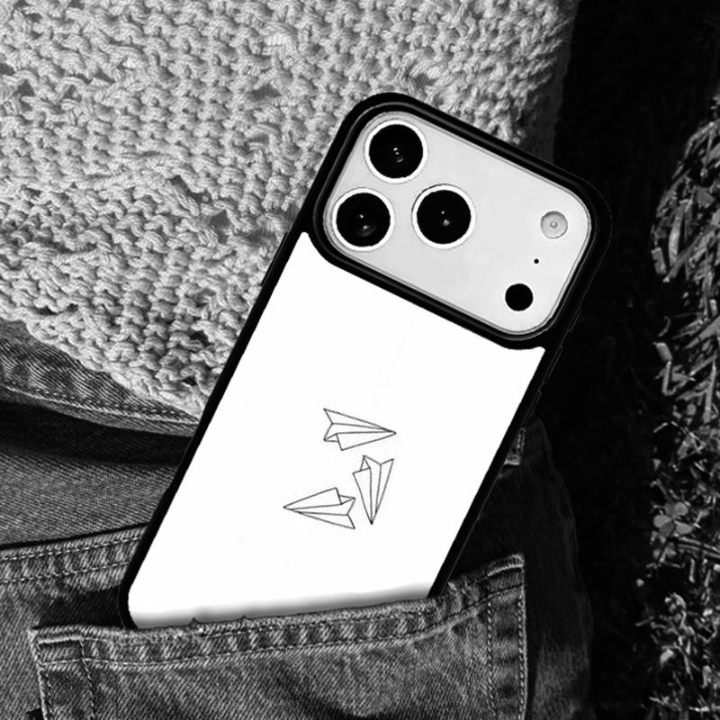 Travel the world of air plane paper Phone Case For iPhone 17 AIR 16 Pro Max 15 14 Pro 11 12 13 Shockproof Silicone Cover