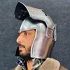 Knight Barbute Helmet 18g Soft Steel Medieval Warrior Armor LARP Cosplay Costume Warrior Helmet