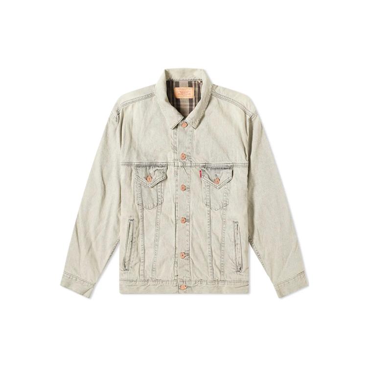 Джинсовая куртка Levis свободного кроя мужская светло-серая 18871-0000