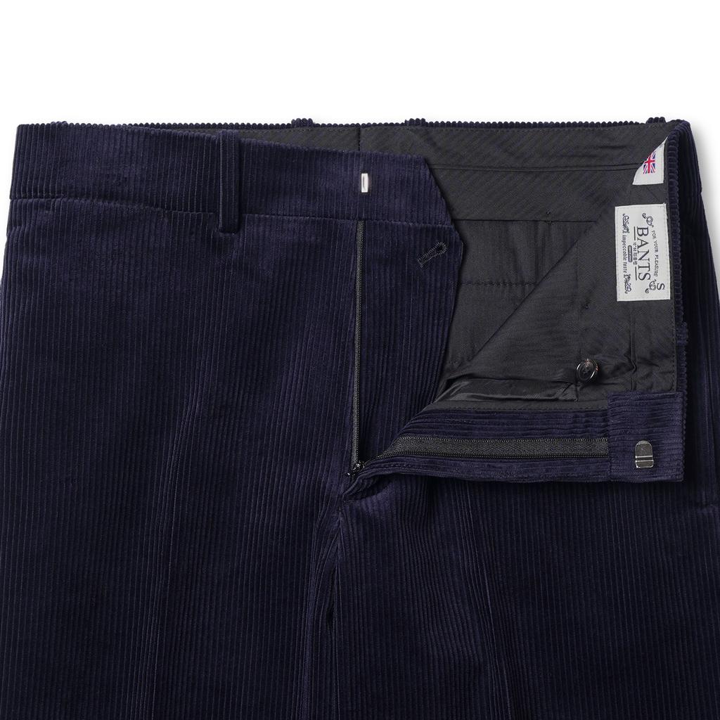 Bancheu Bgs 8W Corduroy Cotton Trousers - Navy