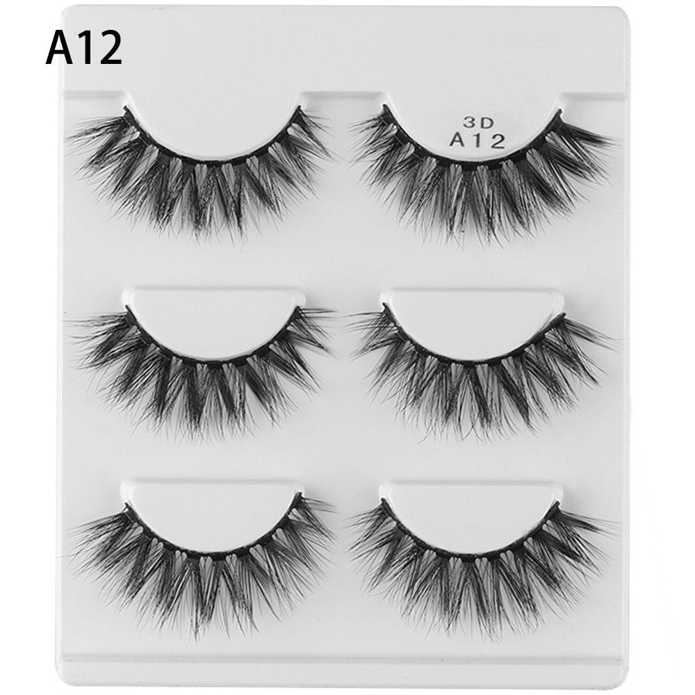 Thick Long Dramatic Handmade 3D Soft Mink Hair Eyelashes Extension 25mm Lashes False Eyelashes