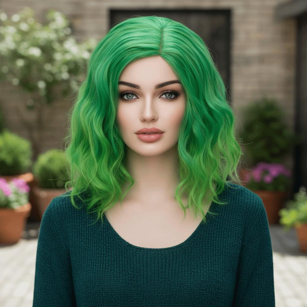Natural Short Wavy Curly Wig Fashionable Cosplay Lolita Wigs Cosplay Party