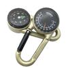 Уличный многофункциональный мини-карабин для альпинизма с термометром и компасом
