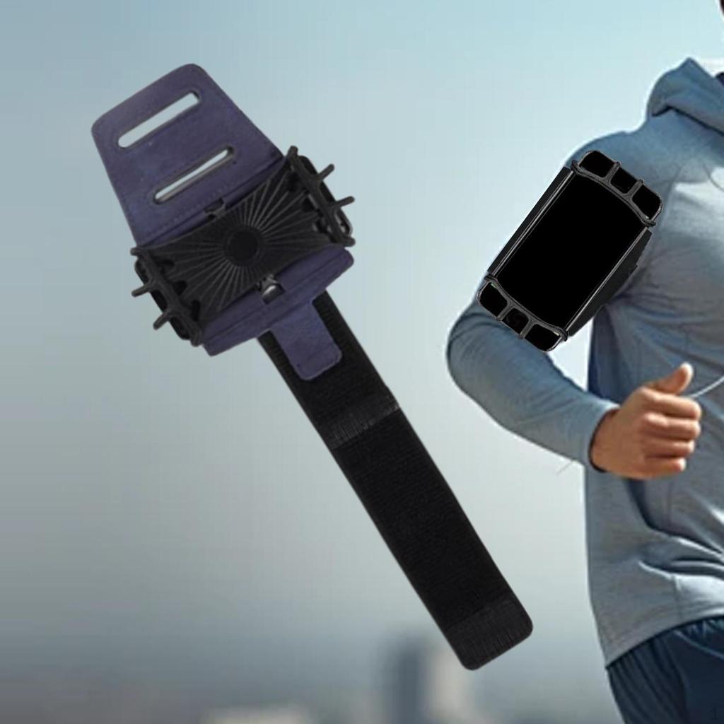 Аксессуары для телефонных повязок на руку, устойчивая вращающаяся практичная ударопрочная повязка на руку для мобильного телефона для кемпинга