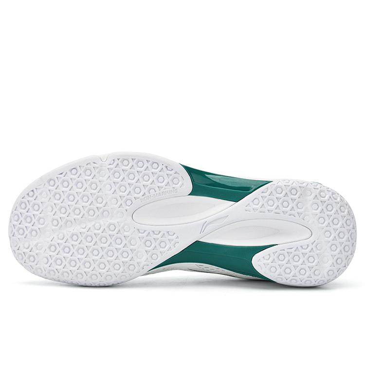 Li Ning Saga 3LITE ПУ, Текстиль Нескользящие, Износостойкие, Дышащие Покрытие Низкие Бадминтонные Кроссовки Унисекс AYZT003-4