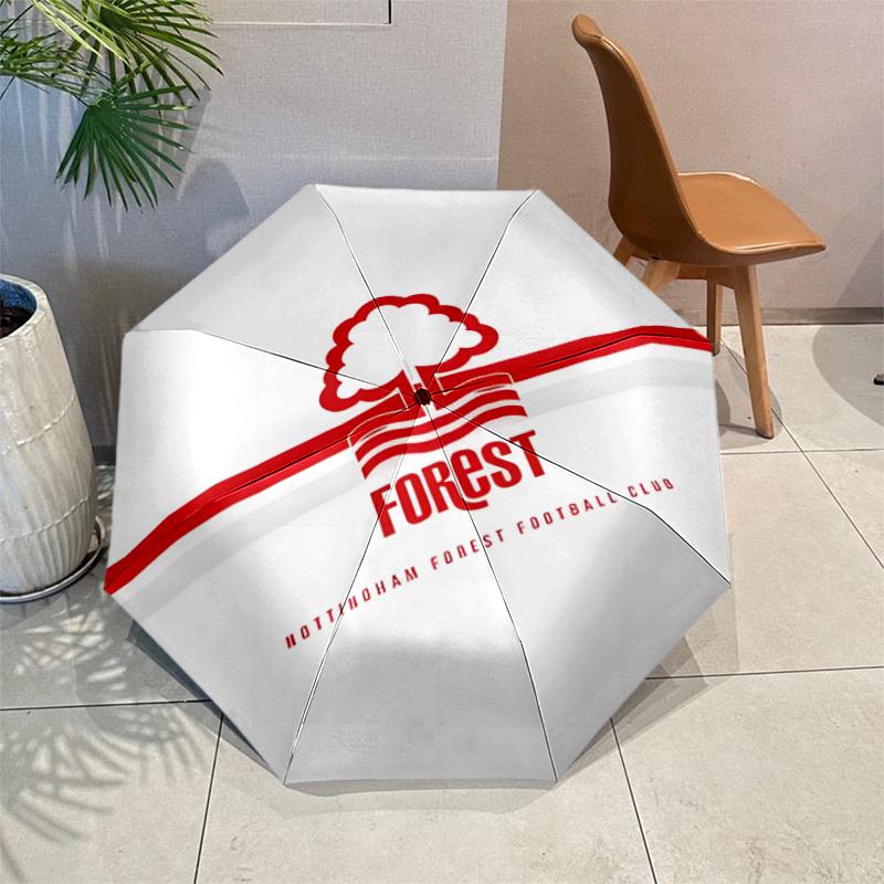 Зонт Forest F.C. с автоматическим открытием/закрытием и 8 ребрами, прочный, компактный, для путешествий и улицы