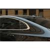 Side Window Louver Shutter Trim Carbon Fiber ABS For Chevrolet Malibu 2016-2022