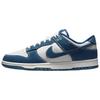 Nike Кроссовки Dunk Скользкие, Износостойкие, Легкие Низкие Кеды для Скейтбординга Мужские Черный Белый Синий DV0834-101(Команда57-)