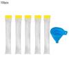 50/100Pcs Disposable Popsicle Bag BPA-Free Freezer Tubes with Zip Seals And Funnel