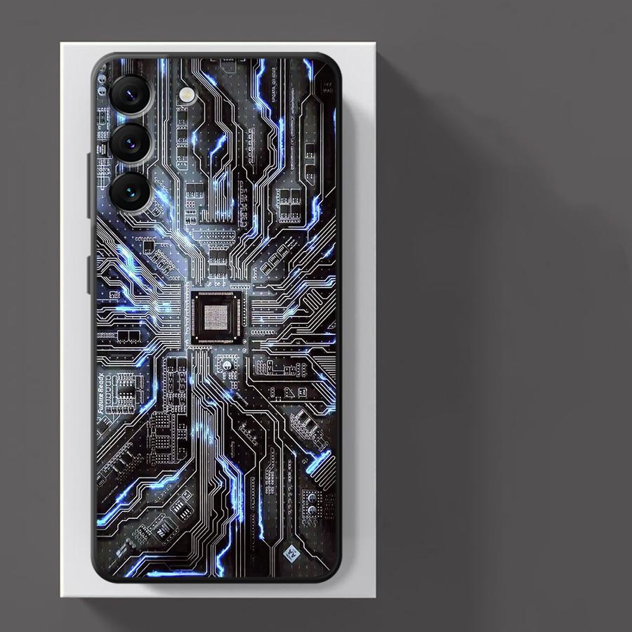Чехол для телефона Funda для Xiaomi Redmi Note 9 10S 9S 11 10 11s 12s 14 13 Pro Plus 7 8 12 Pro Ретро Печатная плата