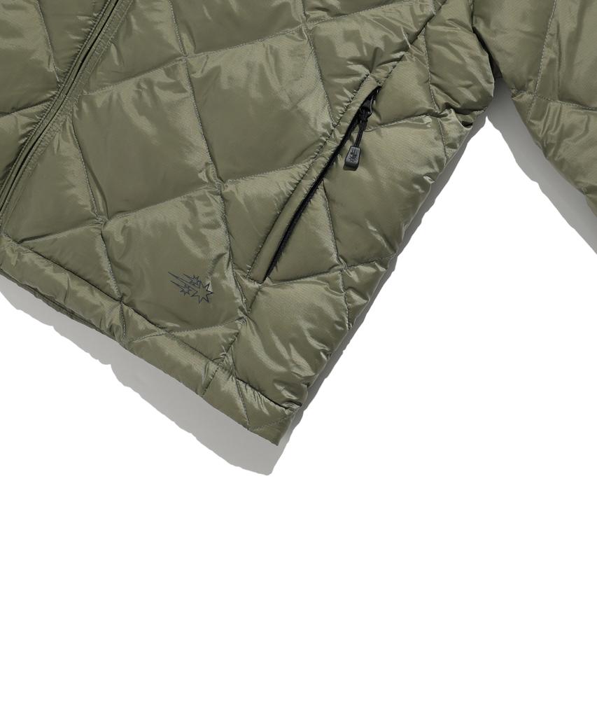 NICEGHOSTCLUB Hooded Light Down Jacket_Sand(Ng2Gwub900A)