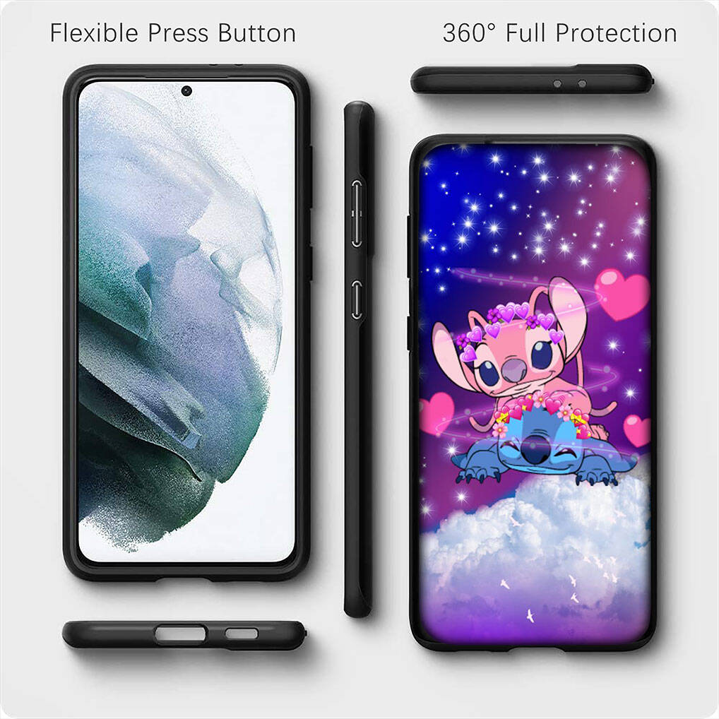 Для iPhone 17 16 15 Xiaomi Poco F7 F8 X7 X6 C85 C75 C71 M8 Redmi Note 14 13 12 Pro Max 14C 13C 15C A3 A4 Чехол для телефона Аниме Лило Обои Стич Чехол