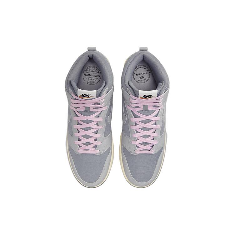 Новые Nike Dunk High Premium Certified Fresh Серый партикл DQ8800-001