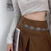 Ethnic Style Waist Chain Accessories Bohemian Versatile Belt Women's Dress Metal Retro High-end Dress Looks Good and Fashionable