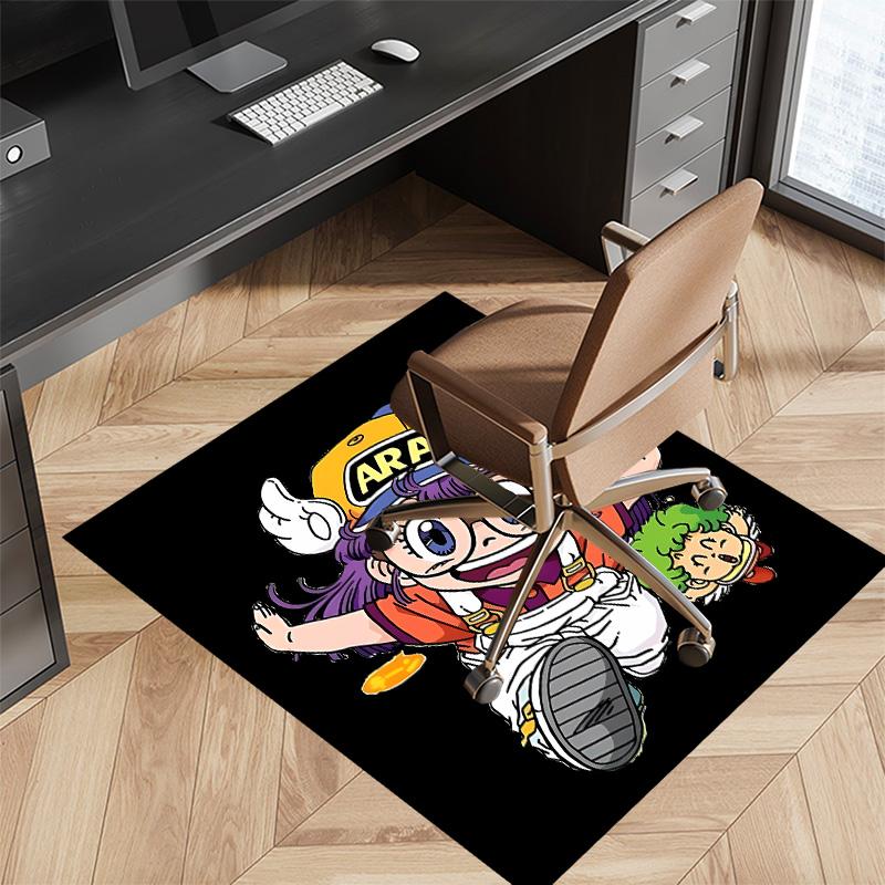 Arale Norimaki Printed Absorbent Washable Carpet, Non-Slip Bathroom Mats, Kitchen Rugs, Yoga Mat,Living Room Entrance, Camping Picnic Rugs