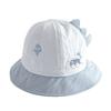 Spring and summer children's hats, pure cotton, outdoor windproof and sunshade, student basin hats, brim sunshade, fisherman hats