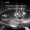 Санхе Титановая сталь 30 см Вок с антипригарным покрытием 0-Coating