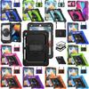 For Ipad Air 11 Shockproof Silicone Case With Adjustable Pc Stand For Heavyduty Protection