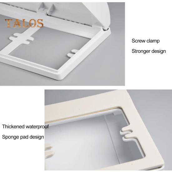 Детская защитная крышка розетки, защита от электрической вилки, водонепроницаемая, простая установка, защита от детей, двойная крышка розетки