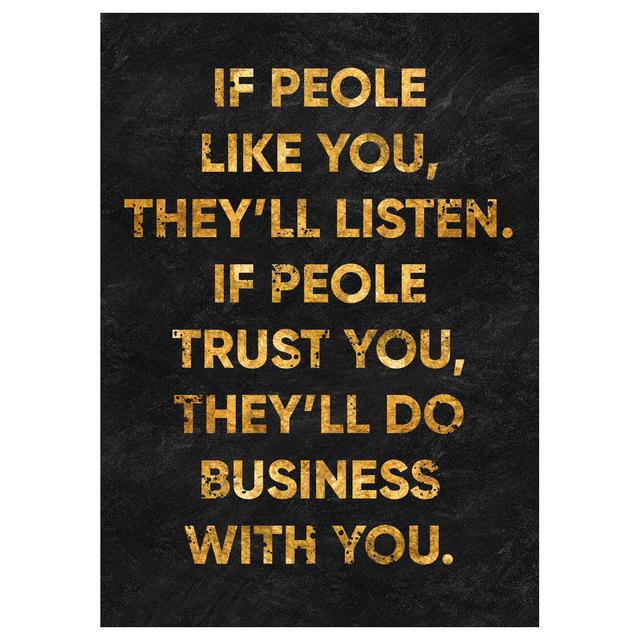 Скандинавская золотая фольга Вдохновляющие цитаты Картины на холсте Постеры и принты Настенная картина для офиса Украшение дома Без рамки