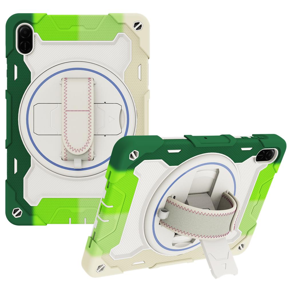 Чехол для Honor Pad X9/X8a с подставкой, ручным ремешком, из ПК+силикона, чехол для планшета