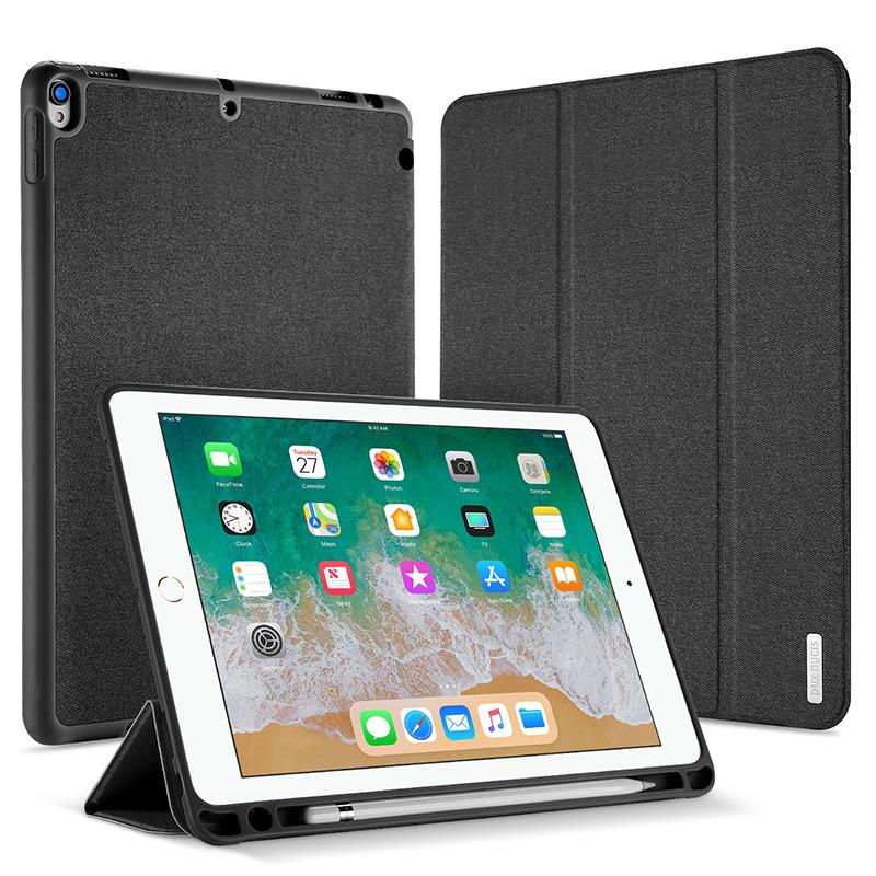 DUX DUCIS для Apple iPad pro12.9 защитный чехол со слотом для стилуса, плоский кожаный чехол противоударный с функцией сна