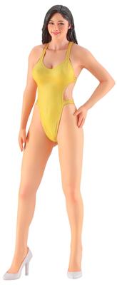 Hasegawa Коллекция реальных фигурок Campaign Girl неокрашенная смоляная фигурка SP572 1/12 №35 80-е