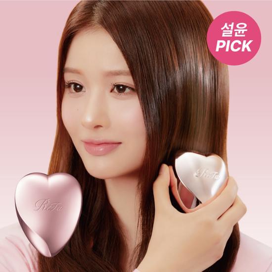 ReFa Кисть в форме сердца розовое золото