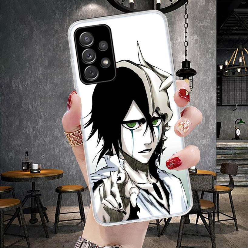 Чехол для телефона Bleach Улькиорра Сифер 4 Мягкий для Samsung Galaxy A12 A22 A32 A52 A72 A02S A51 A50S A71 A70 A31 A20S Note 20 Ultra S10