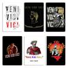 Veni Vidi Vici Julius Caesar Victory Caesar Quote for History Fans Metal Painting Designer Plaque Wall Decor Tin Sign Poster