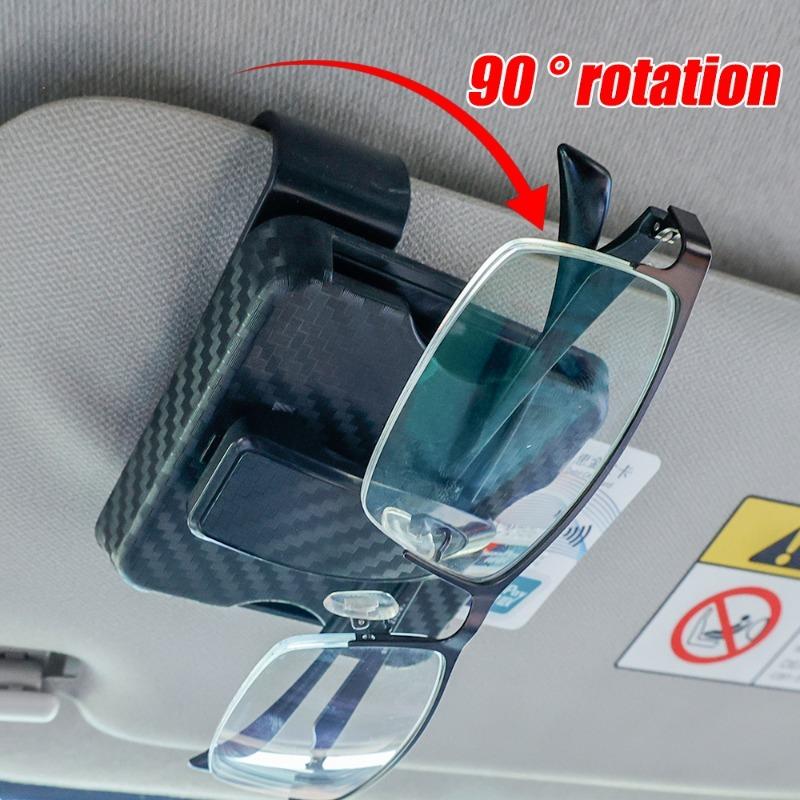 Мягкие зажимы для автомобильных очков Солнцезащитный козырек Футляр для очков Универсальный зажим для солнцезащитных очков Держатель для карточек Футляр для ручек Аксессуары для очков