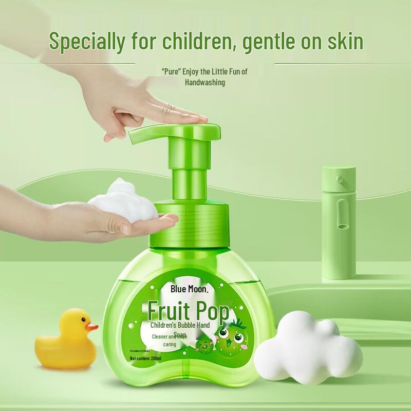 Blue Moon Kids Green Apple Foaming Hand Soap Twin Pack