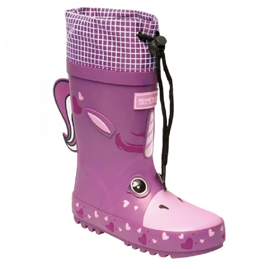 Dare 2B Childrens/Kids Mudplay Dinosaur Wellingtons