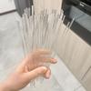 100-300 шт. Акриловые палочки для леденцов Прозрачные Овальные Декорации для выпечки Конфет Шоколада Капкейков Десертов DIY Материалы Свадьба