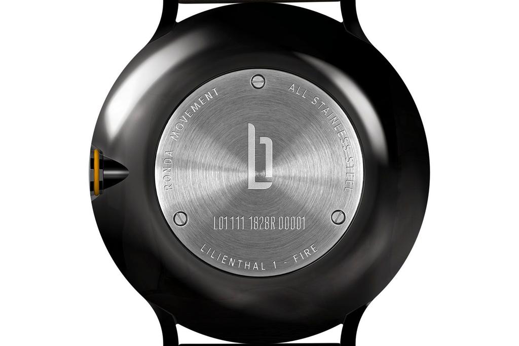 Lilianthal Berlin Brown Watch with Small Made in Men's Seconds, Germany, L01-111-B032G