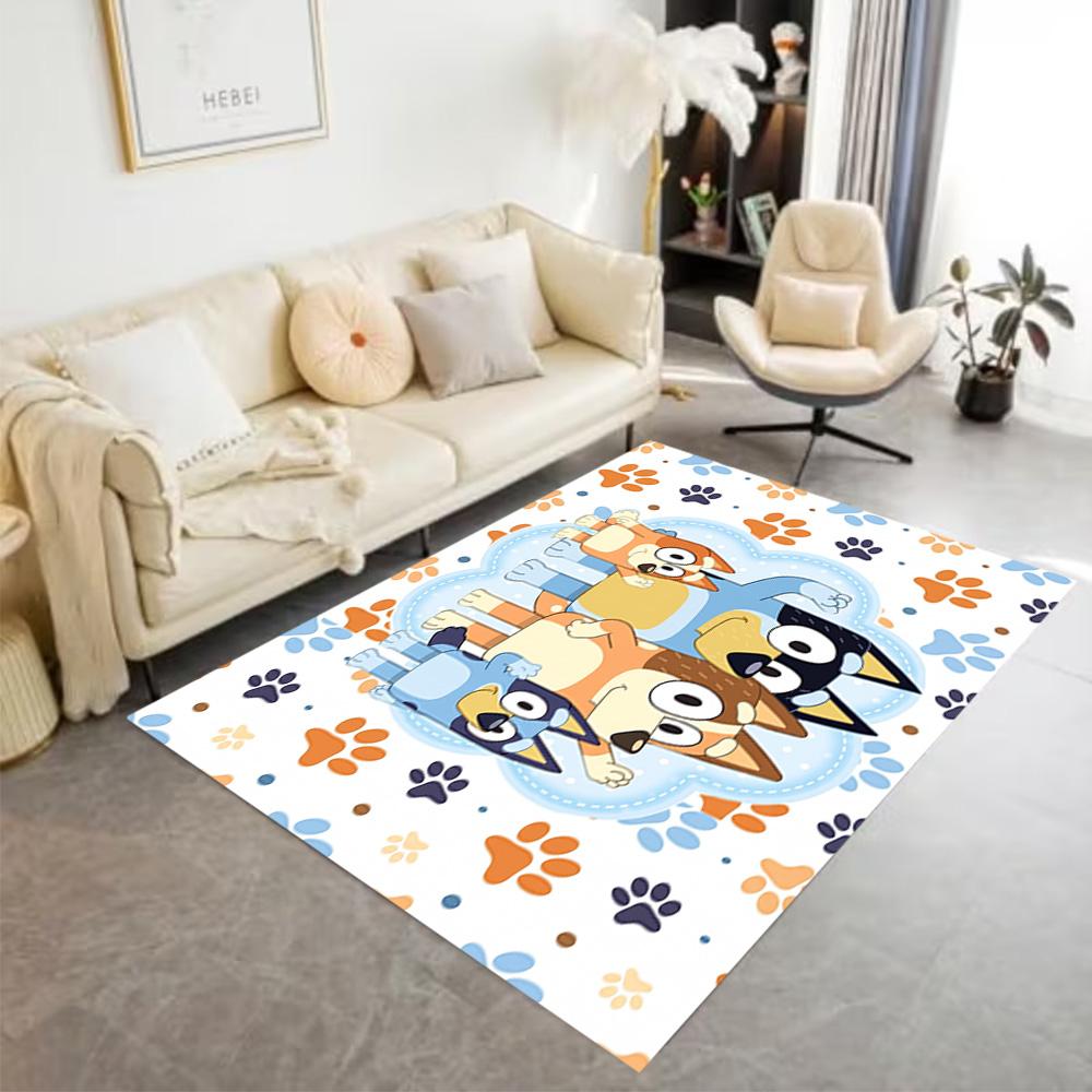 Fox Friends Adventure Area Rug Design for Decorate room Game Room Entryway Kitchen Antislip Carpet Office home decor