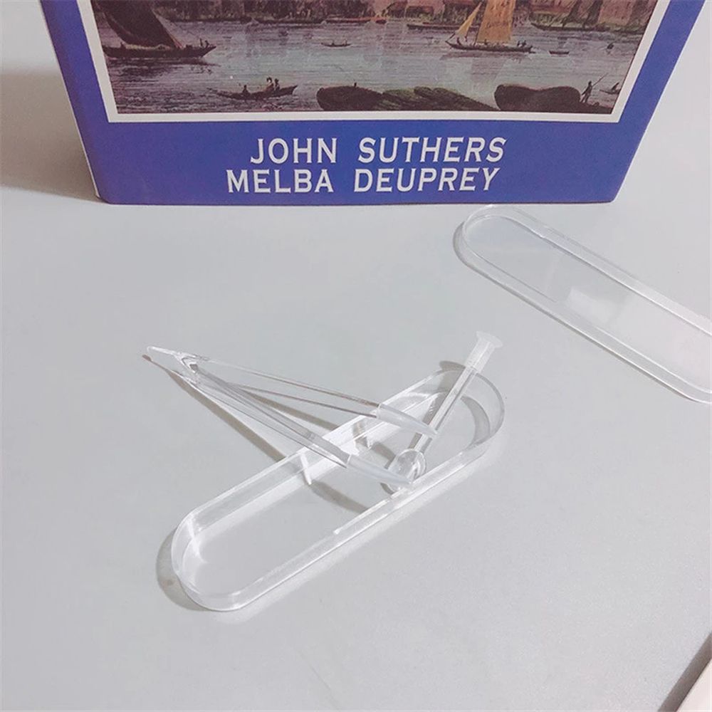 Contact lens wearing Large Independent shell Contact lens clip Beauty tools Suction stick Tweezers