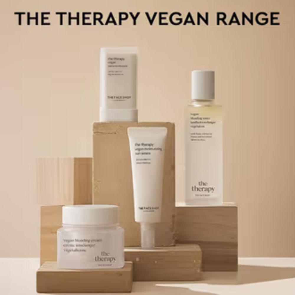 The Face Shop The Therapy Веганская увлажняющая солнцезащитная сыворотка 50 мл (SPF50 +)