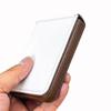 PU Leather Thermal Dye Sublimation Card Case DIY Magnetic Business Card Box  Men Gift