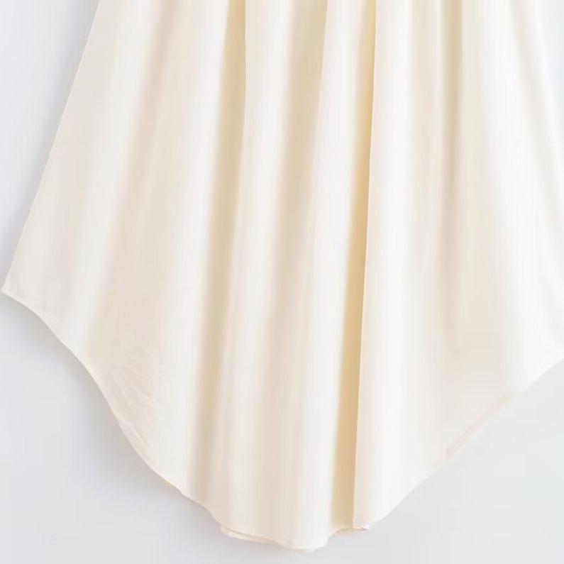 Летнее женское платье-слинг с открытым дизайном в европейском и американском стиле 2025 года