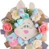 Easter Rabbit Wreath Spring Door Bunny Cute Decoration Artificial Hanging